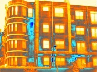 building exterior - thermal image