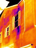 building exterior - thermal image